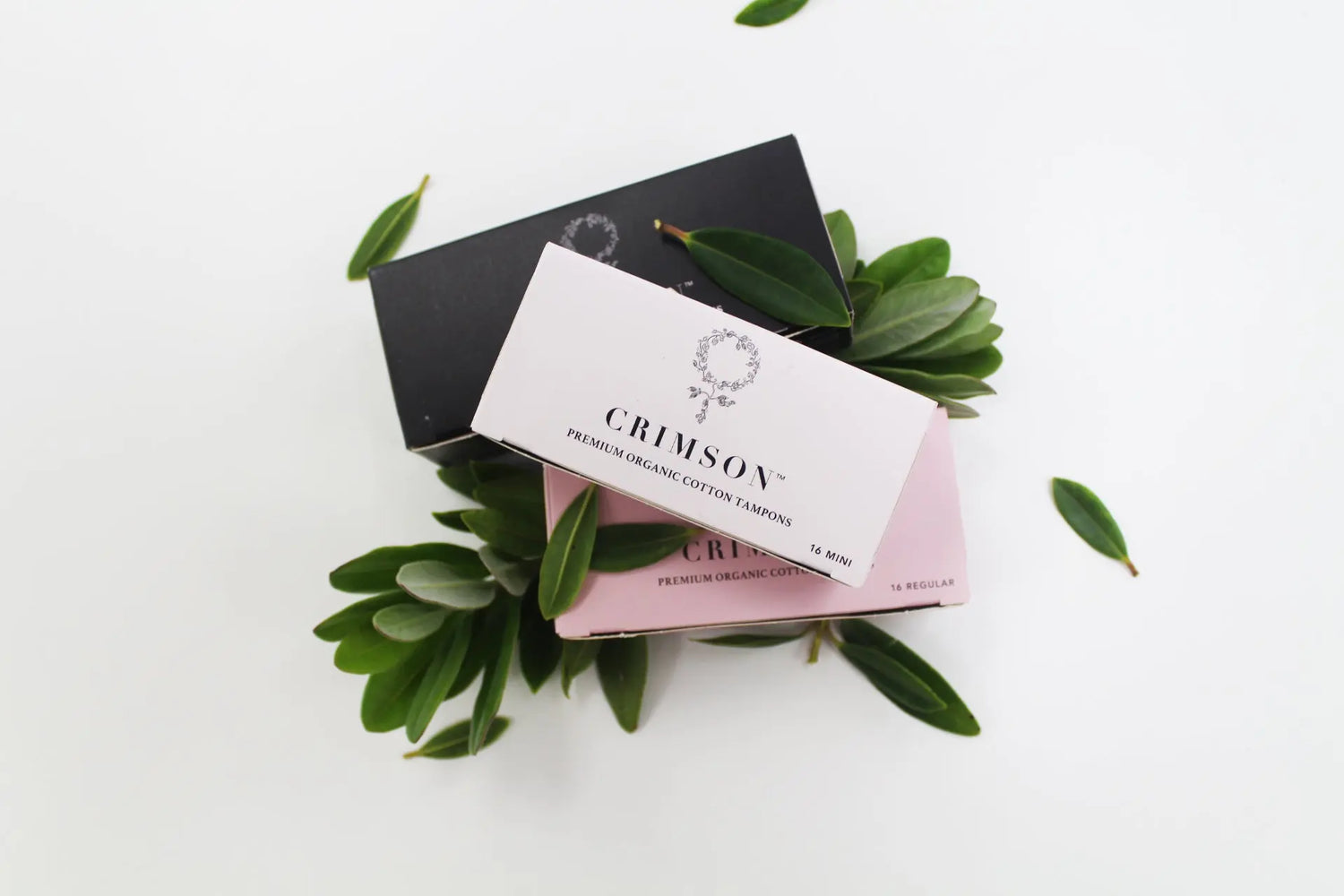 Certified 100% Organic Cotton Tampons - the Safest Tampon Ever! Crimson