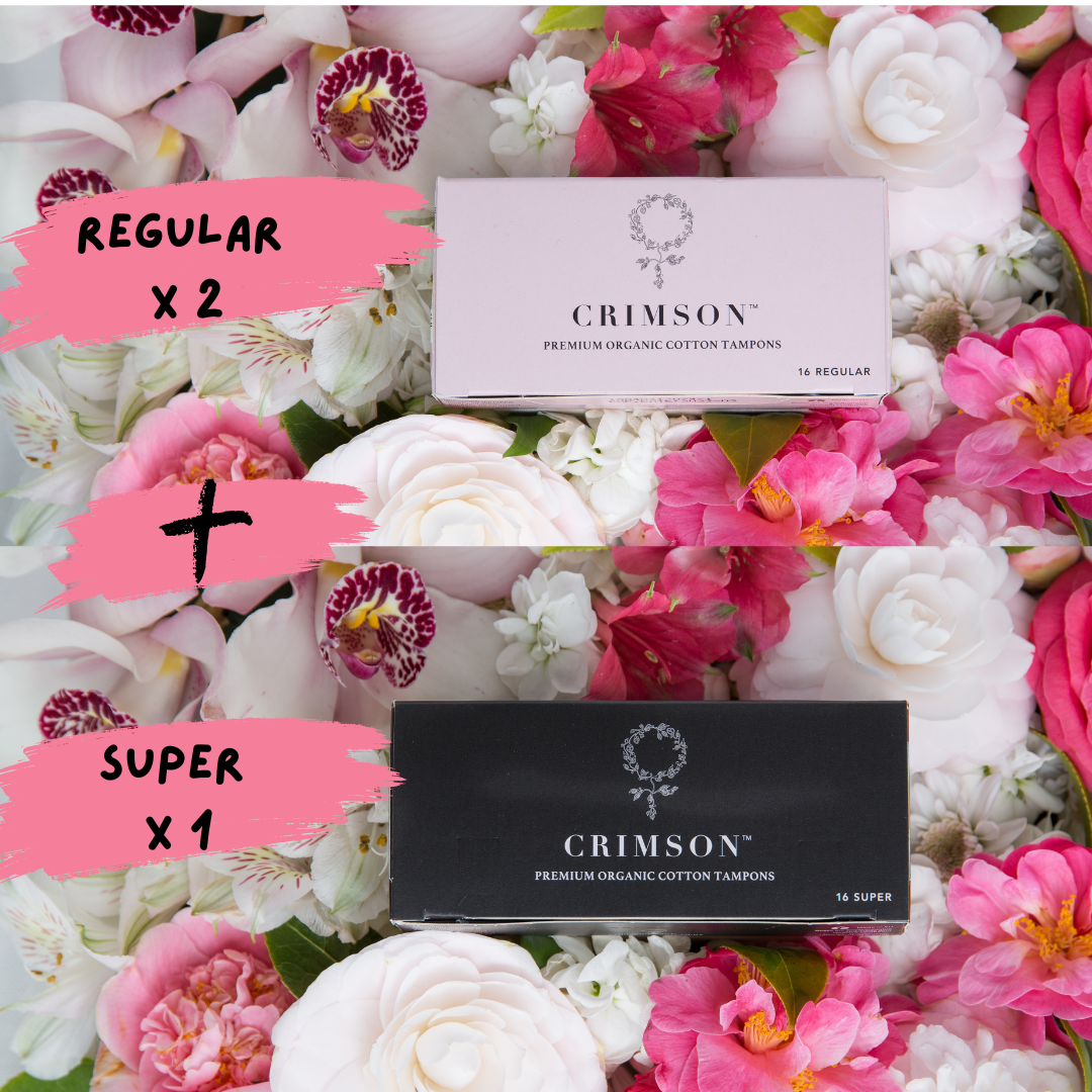 Heavy Flow Bundle  – 2 Month Supply - 2 x super and 1 x regular
