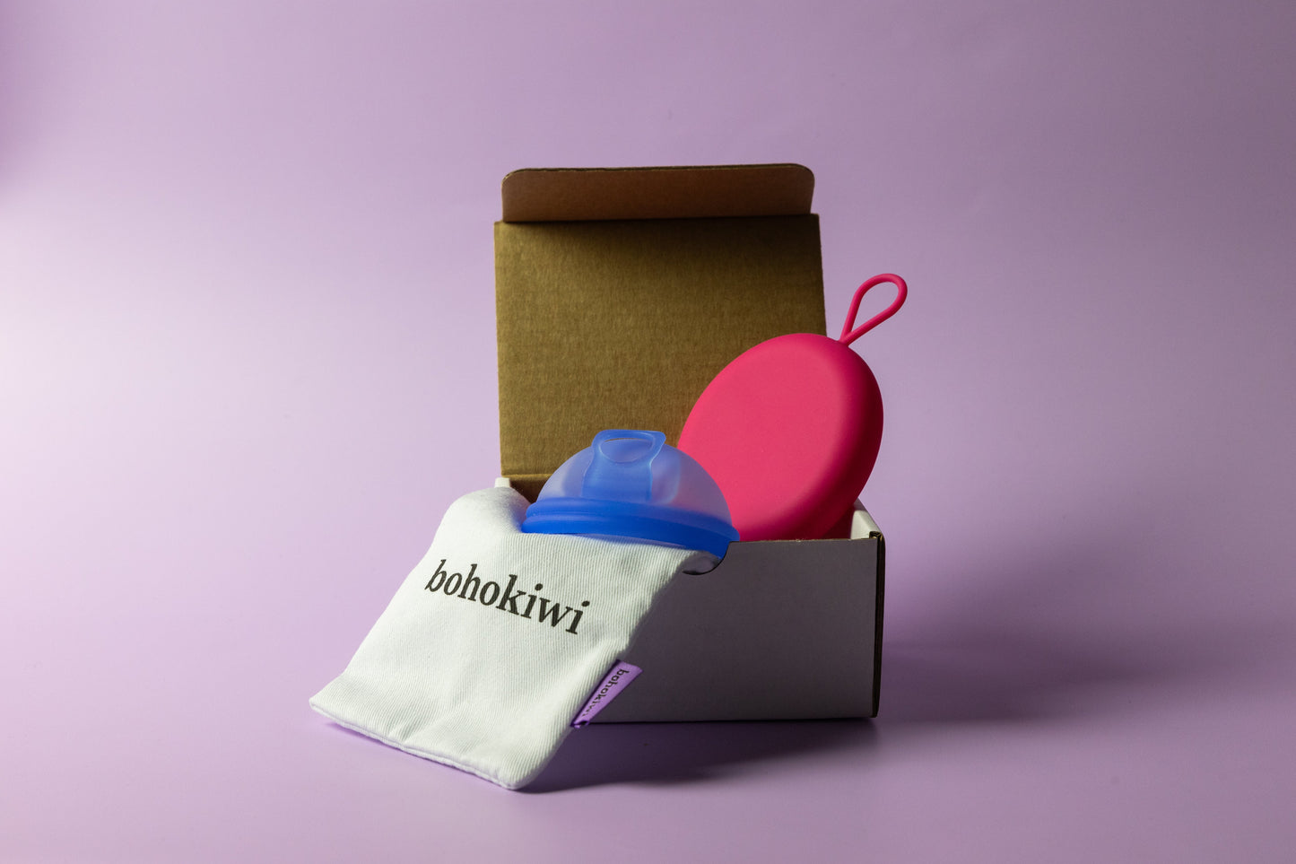 bohokiwi® Menstrual Disc & Round Disc Carrier Case Set