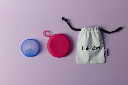 bohokiwi® Menstrual Disc & Round Disc Carrier Case Set