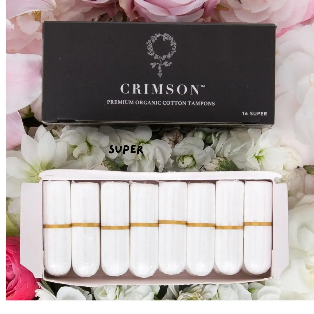 Heavy Flow Bundle  – 2 Month Supply - 2 x super and 1 x regular Crimson