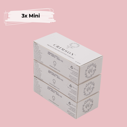 Lightest flow -  3 boxes of Mini Tampons