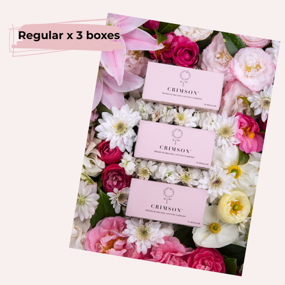 Regular Tampons - 2 Month Supply - for medium flow