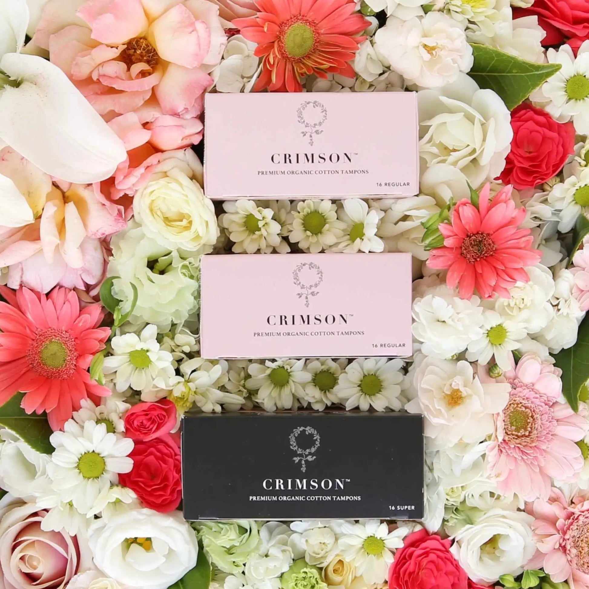Medium Flow Bundle -12 Month Supply Crimson
