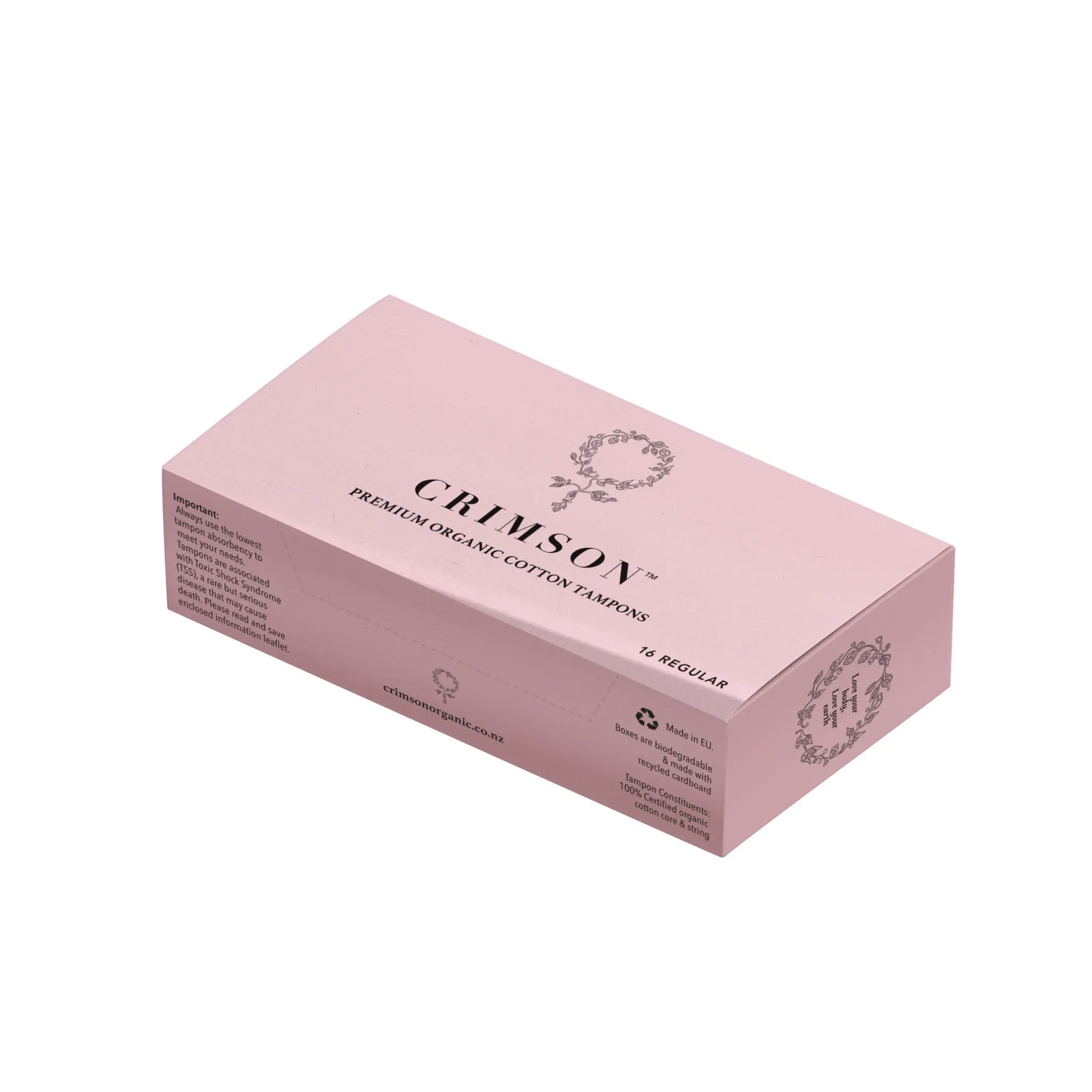 Regular Tampons - 12 Month Supply Crimson